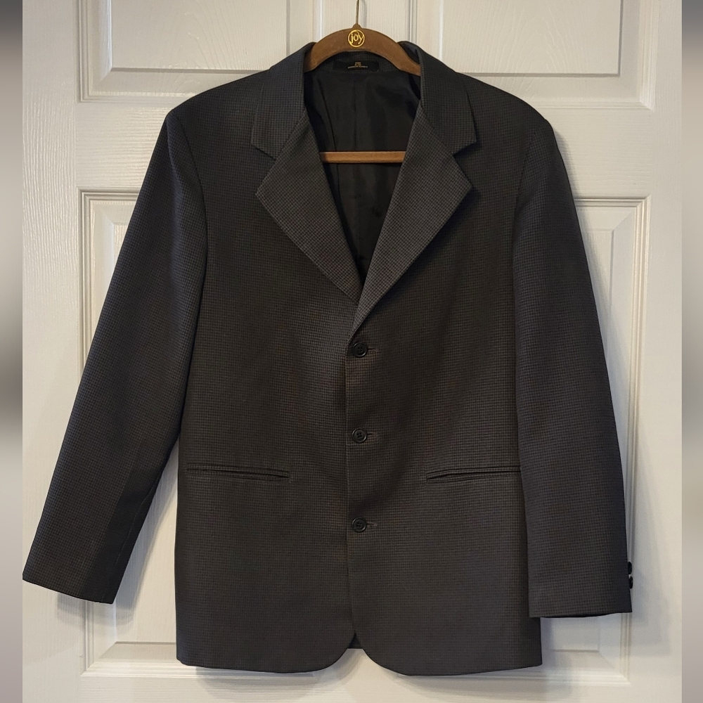 Mark Jason Brown Patterned Suit Jacket Size 18